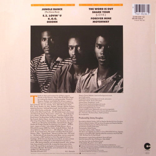 Slave : New Plateau (LP, Album)