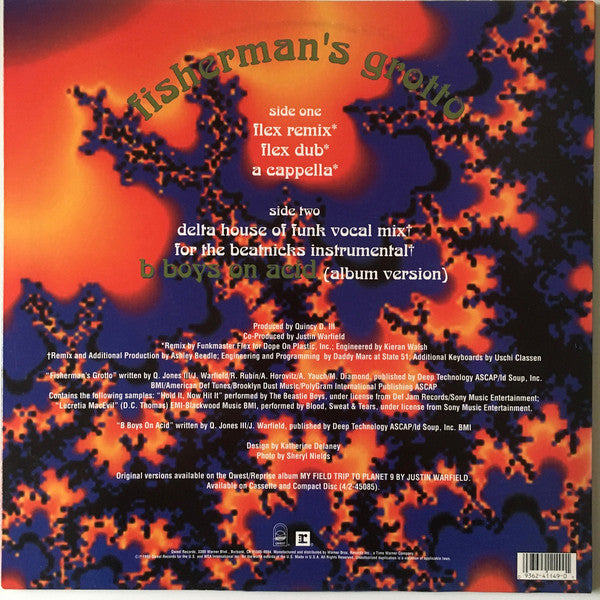 Justin Warfield : Fisherman's Grotto / B Boys On Acid (12")