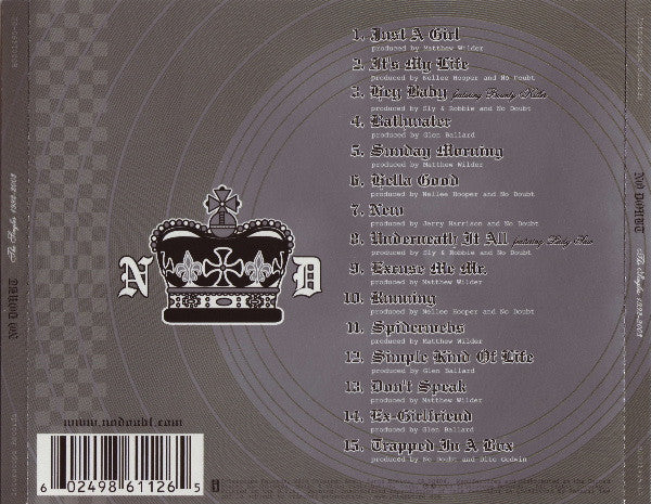 No Doubt : The Singles 1992 - 2003 (CD, Comp)