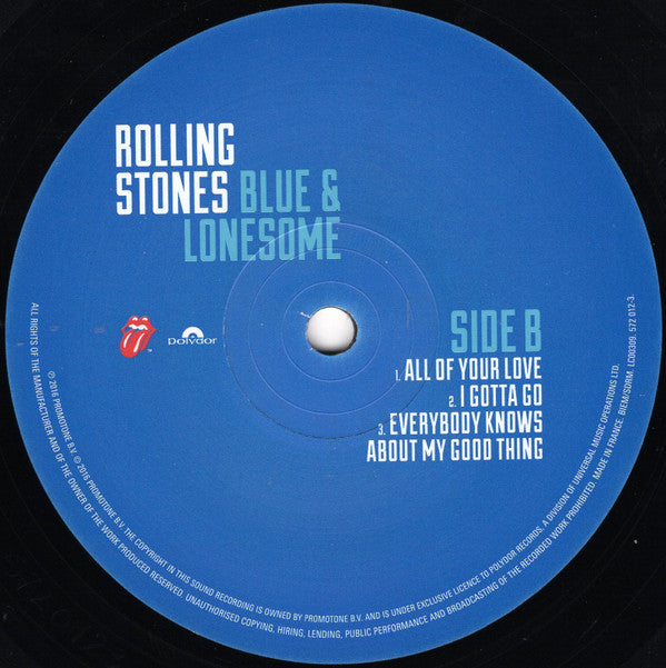 The Rolling Stones : Blue & Lonesome (2xLP, Album, 180)