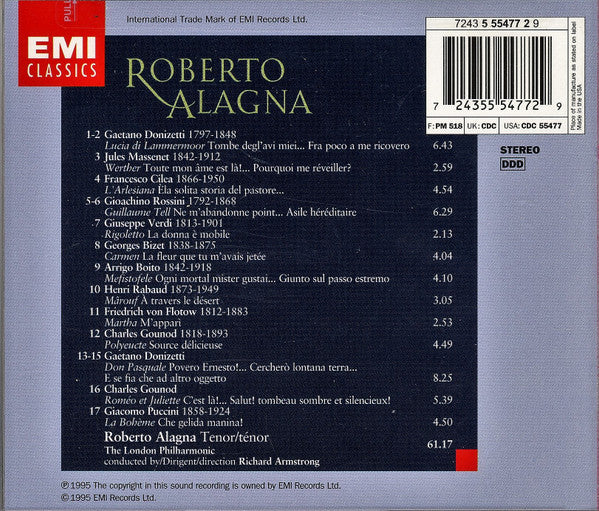 Roberto Alagna : Roberto Alagna (CD)