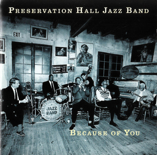 Preservation Hall Jazz Band : Because Of You (CD, Album)