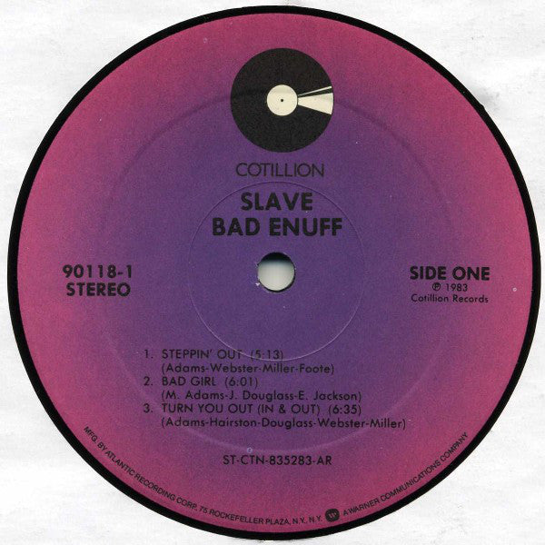 Slave : Bad Enuff (LP, Album, All)