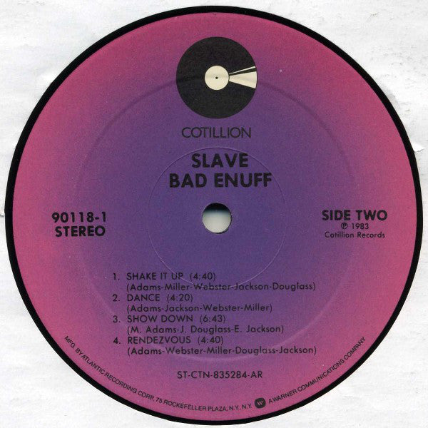 Slave : Bad Enuff (LP, Album, All)