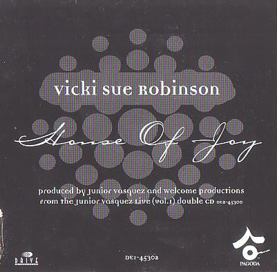 Vicki Sue Robinson : House Of Joy (12")