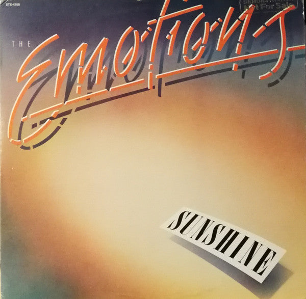 The Emotions : Sunshine (LP, Album, CSM)