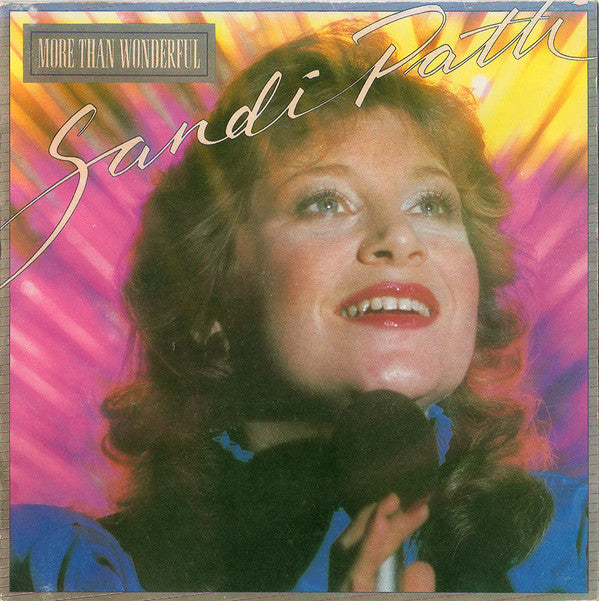 Sandi Patty : More Than Wonderful (CD, Album, RE)