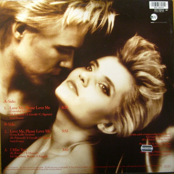 Avalanche (8) : Love Me, Please Love Me (12", Maxi)