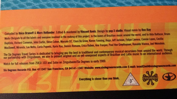 Various : Brasil 2mil (The Soul Of Bass-O-Nova) (CD, Comp)