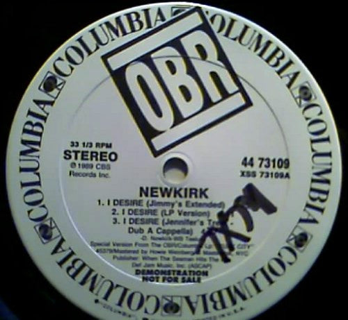 Newkirk : I Desire (12", Promo)