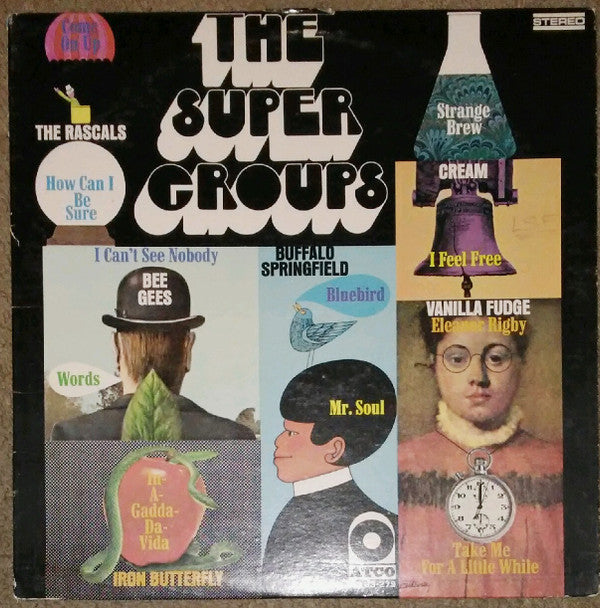 Various : The Super Groups (LP, Comp, PR )