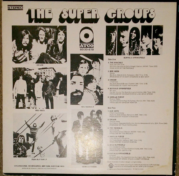 Various : The Super Groups (LP, Comp, PR )