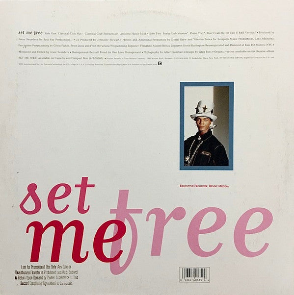 Jermaine Stewart : Set Me Free (12", Maxi)