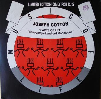 Joseph Cotton : Facts Of Life (12", Ltd)