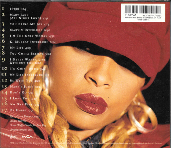 Mary J. Blige : My Life (CD, Album, Club)