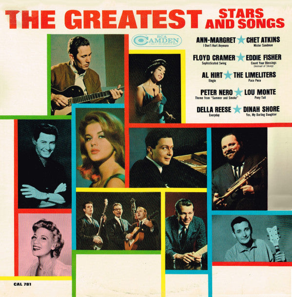 Various : The Greatest Stars And Songs (LP, Comp, Mono)