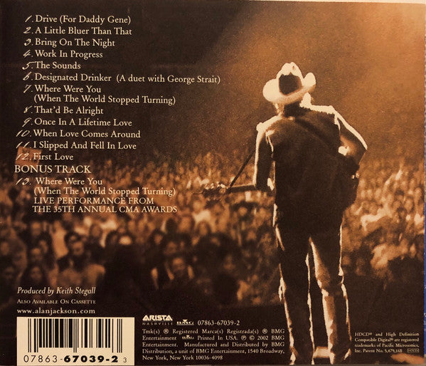 Alan Jackson (2) : Drive (HDCD, Album, Son)