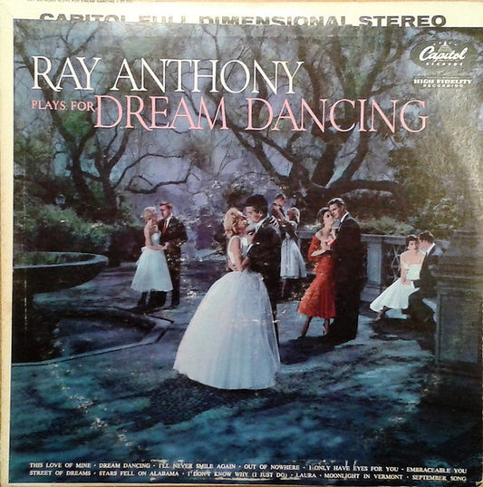 Ray Anthony : Plays For Dream Dancing (LP)