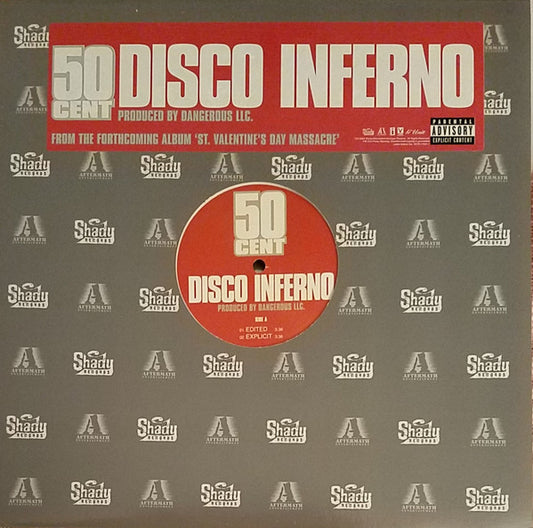 50 Cent : Disco Inferno (12", Single, Promo)