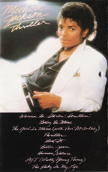 Michael Jackson : Thriller (Cass, Album, Bei)