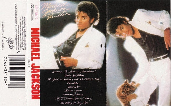 Michael Jackson : Thriller (Cass, Album, Bei)