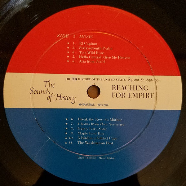 Various : The Sounds Of History Record 8: 1890 To 1901 / Reaching For Empire (LP)