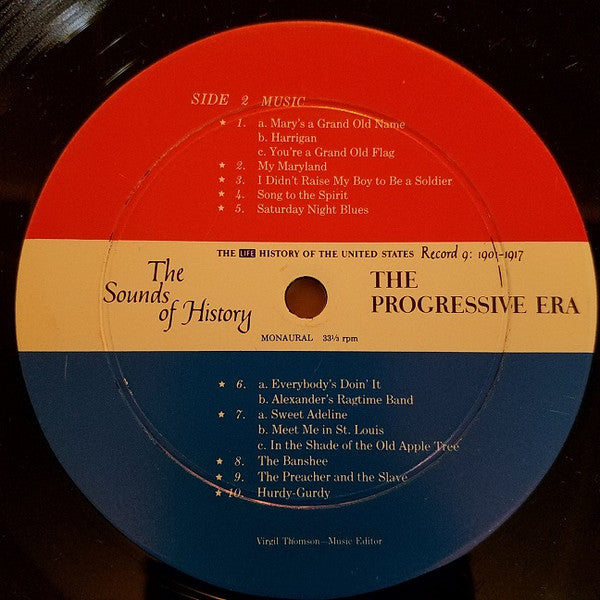 Various : The Sounds Of History Record 9: 1901-1917 / The Progressive Era (LP, Album)