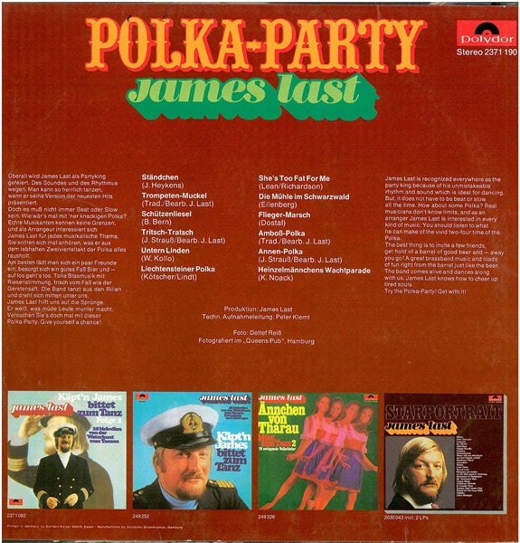 James Last : Polka-Party (LP, Album)