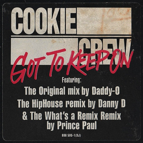 The Cookie Crew : Got To Keep On (12", Promo)