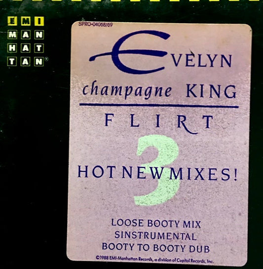 Evelyn King : Flirt (12", Promo)