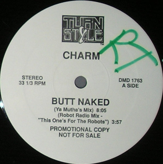 DJ Charm : Butt Naked (12", Promo)
