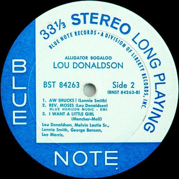 Lou Donaldson : Alligator Bogaloo (LP, Album)