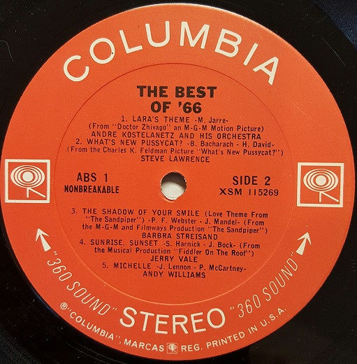 Various : The Best Of '66 Volume Two (LP, Comp, Pit)