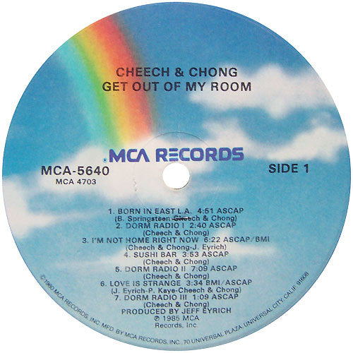 Cheech & Chong : Get Out Of My Room (LP, Album)