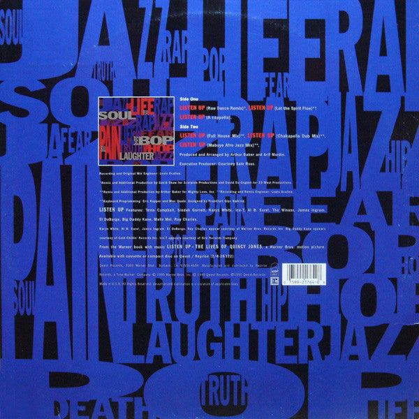 Listen Up : Listen Up (12", Maxi)
