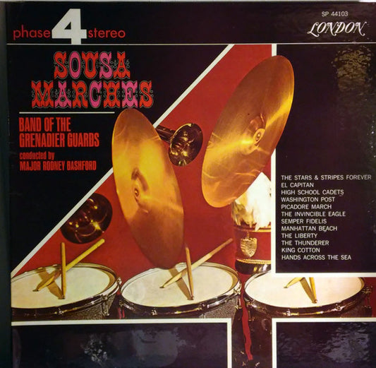 The Band Of The Grenadier Guards : Sousa Marches (LP, Album, Gat)