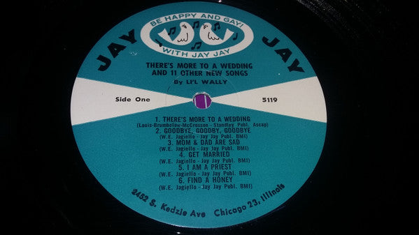 Lil' Wally : There's More To A Wedding (LP, Album)