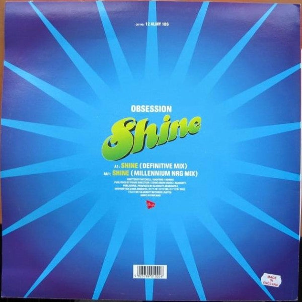 Obsession : Shine (12")