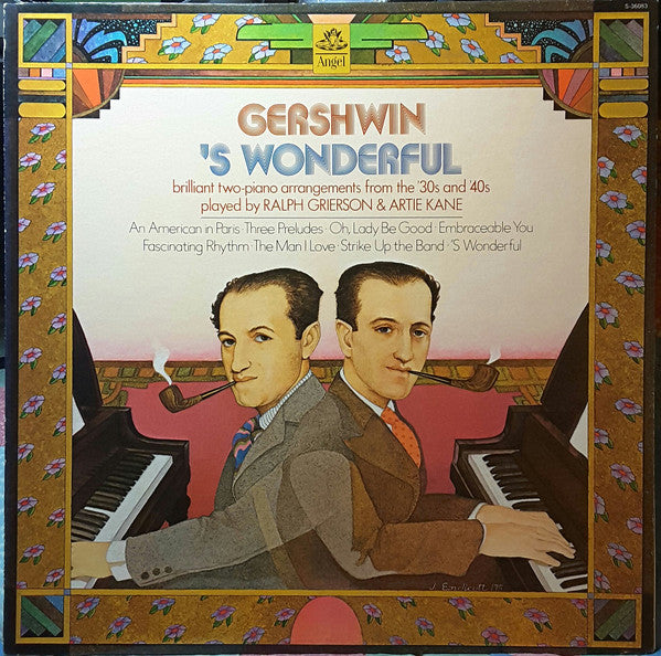 Ralph Grierson & Artie Kane : Gershwin - 'S Wonderful (LP, Album)