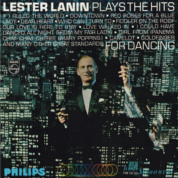 Lester Lanin : Lester Lanin Plays The Hits For Dancing (LP, Mono)