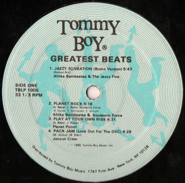Various : Tommy Boy - Greatest Beats (2xLP, Comp)