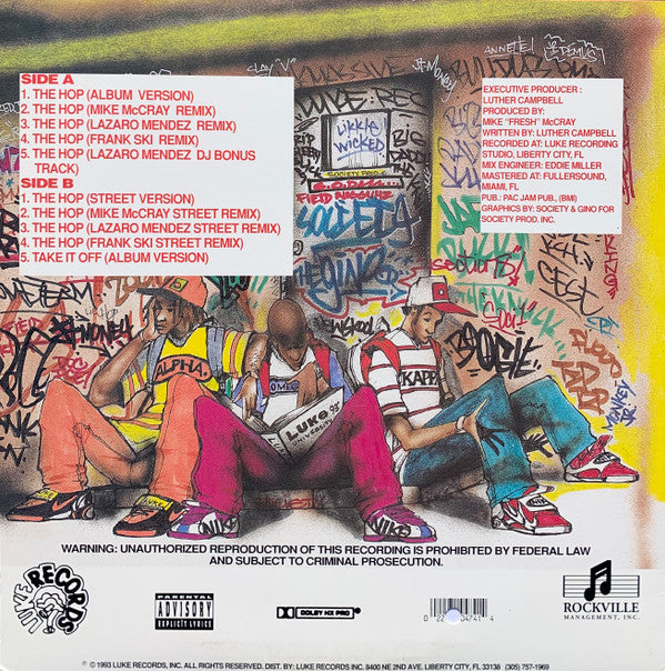 Luke : The Hop (12", Promo)