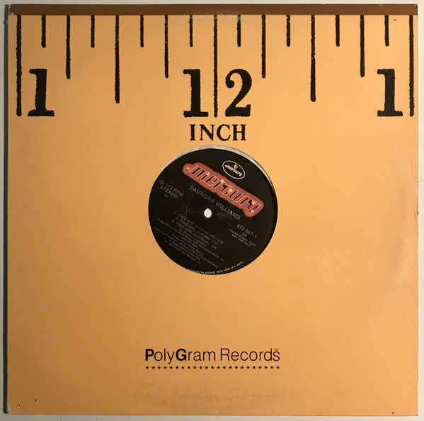 Saundra Williams : Free Girl (12", Promo)