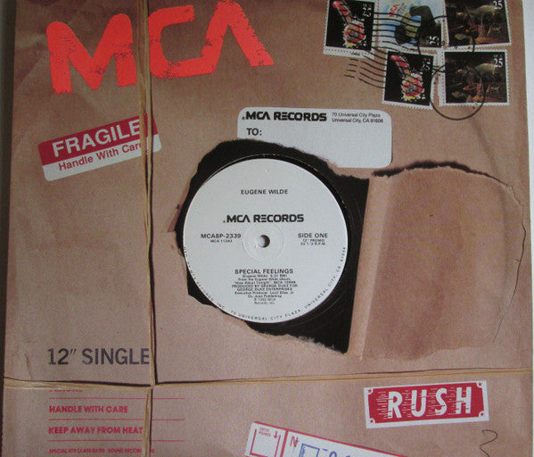 Eugene Wilde : Special Feelings (12", Single, Promo)