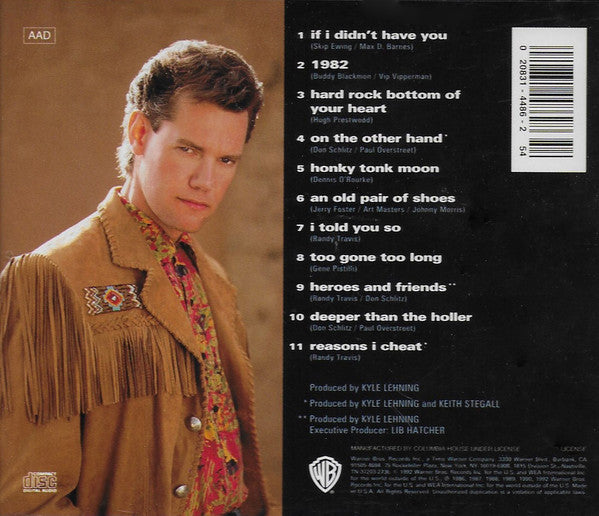 Randy Travis : Greatest Hits Volume One (CD, Comp, Club)