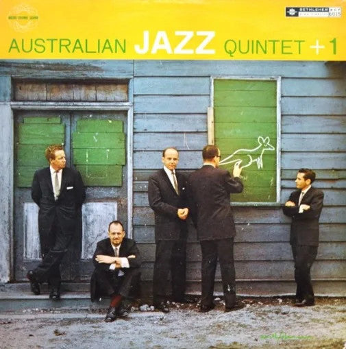 The Australian Jazz Quintet + Osie Johnson : Australian Jazz Quintet +1 (LP, Mono)