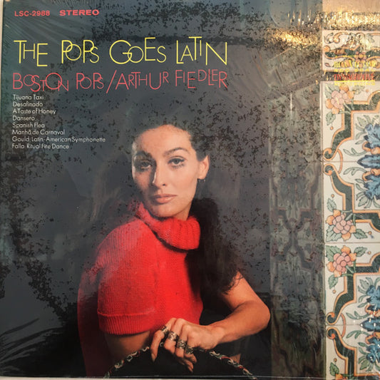 The Boston Pops Orchestra, Arthur Fiedler : The Pops Goes Latin (LP, Album)
