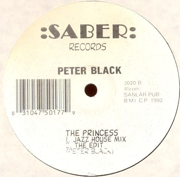 Peter Black : The Princess (12")