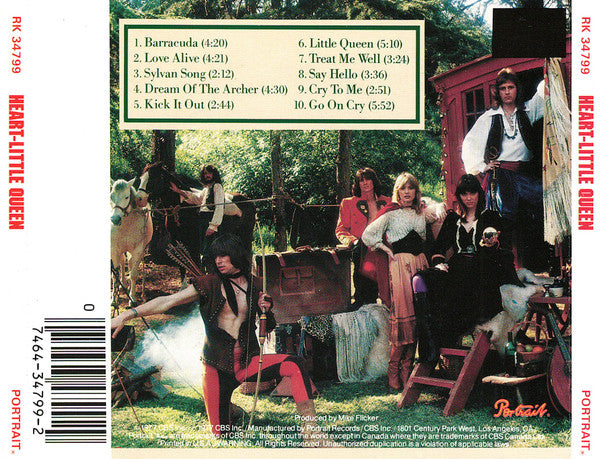 Heart : Little Queen (CD, Album, RE)