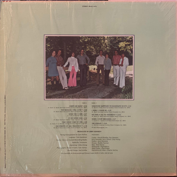 The Statler Brothers : Carry Me Back (LP, Album, San)